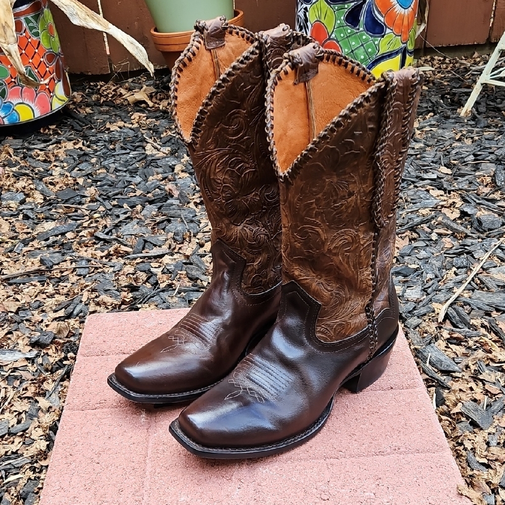 Brown Western Cowboy Boots